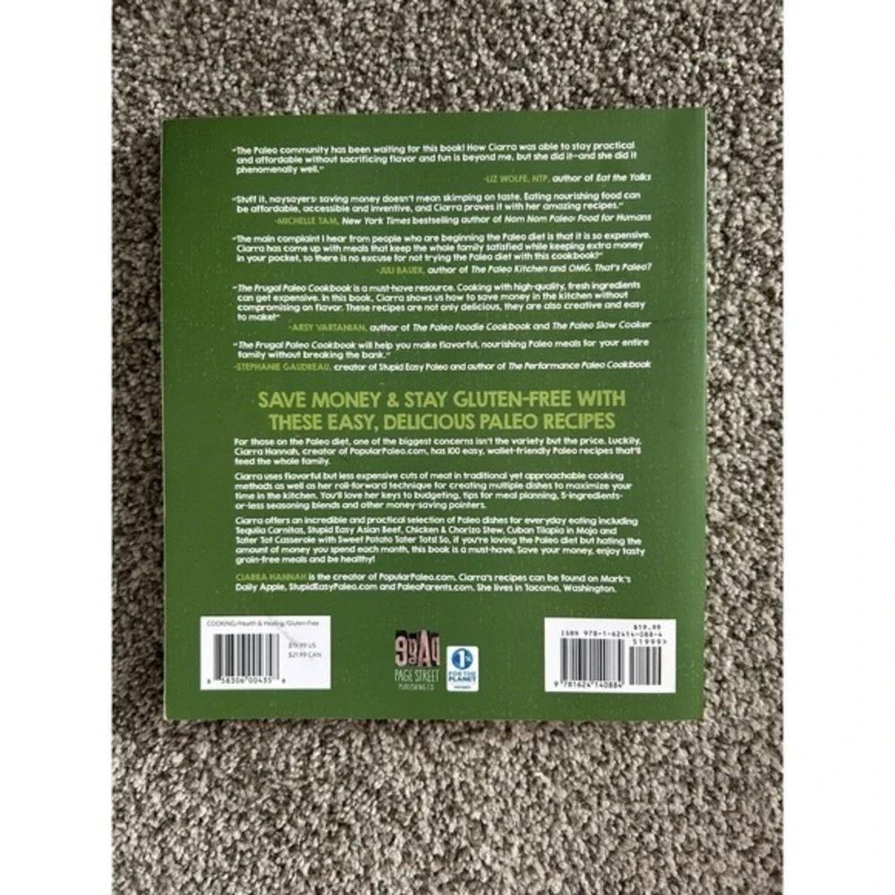 The Frugal Paleo Cookbook C.‎ Hannah 2014 Paperback Healthy Easy Quick Meals